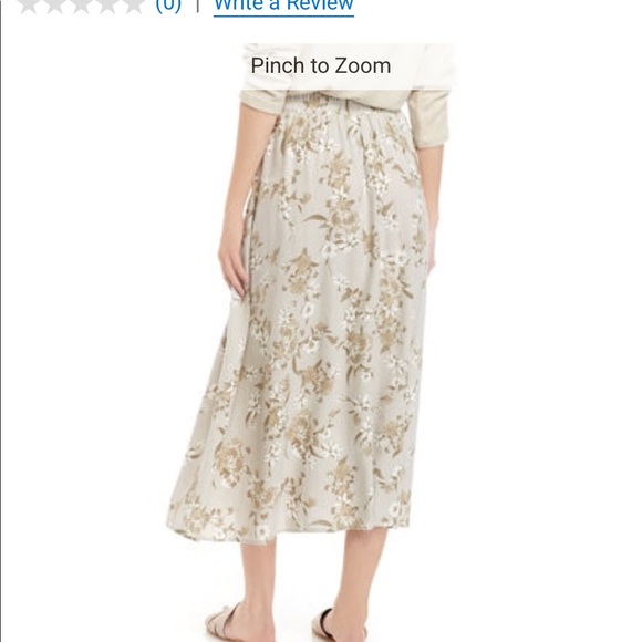 Floral midi skirt - Picture 2 of 3